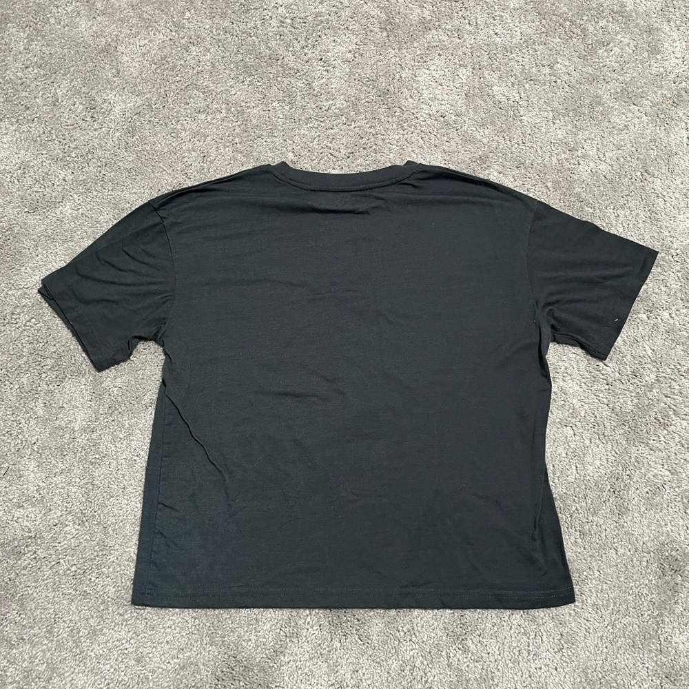 Grey Nashville Guitar And Letter Graphic Drop Shoulder Tee - Picture 2 of 2